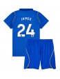 Chelsea Reece James #24 Domácí dres pro děti 2026-27 Krátký Rukáv (+ trenýrky)